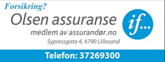 Olsen assuranse AS- If forsikring