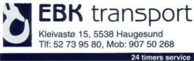 EBK Transport AS